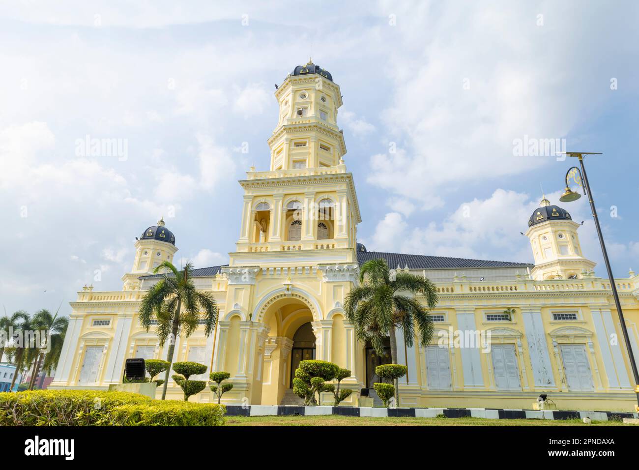Masjid Sultan Abu Bakar Johor Bahru Malaysia Stockfoto