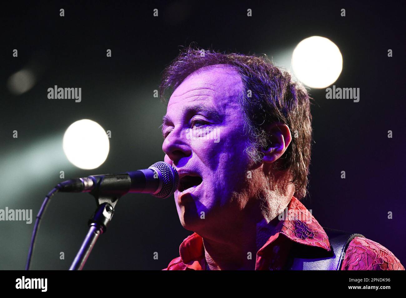 Rio de Janeiro, Brasilien, 14. April 2023. Gitarrist Brad Shepherd der australischen