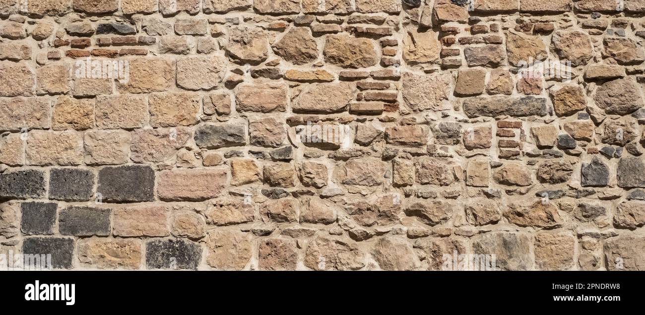 Historische Stadtmauer, alte Steinmauer, Stockfoto Historische Stadtmauer, alte Steinmauer, Stockfoto