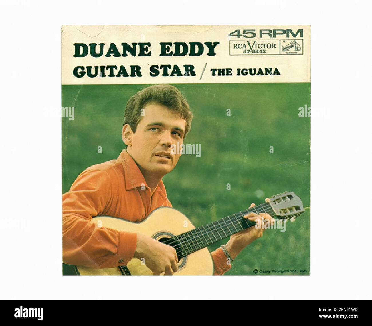 1964 - Duane Eddy 03 A - Vintage 45 U/MIN Musik Vinyl Schallplatte Stockfoto