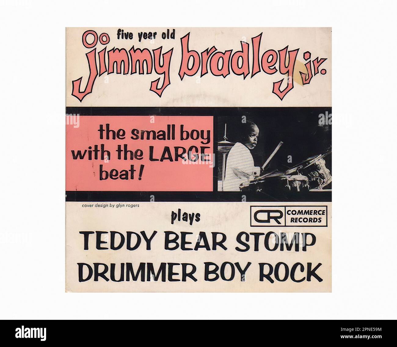 Bradley Little Jimmy - 1960er Jahre A - Vintage 45 U/MIN Musik Vinyl Schallplatte Stockfoto