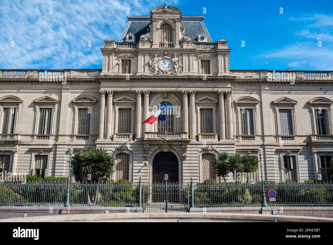 Préfecture de l'Hérault in Montpellier, Frankreich. Stockfoto