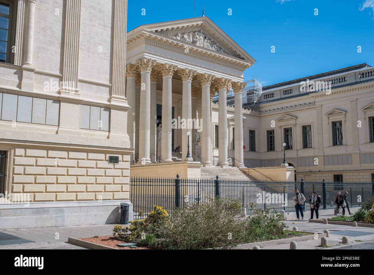 Montpellier, Frankreich - April 15 2023: Berufungsgericht in Montpellier. Stockfoto