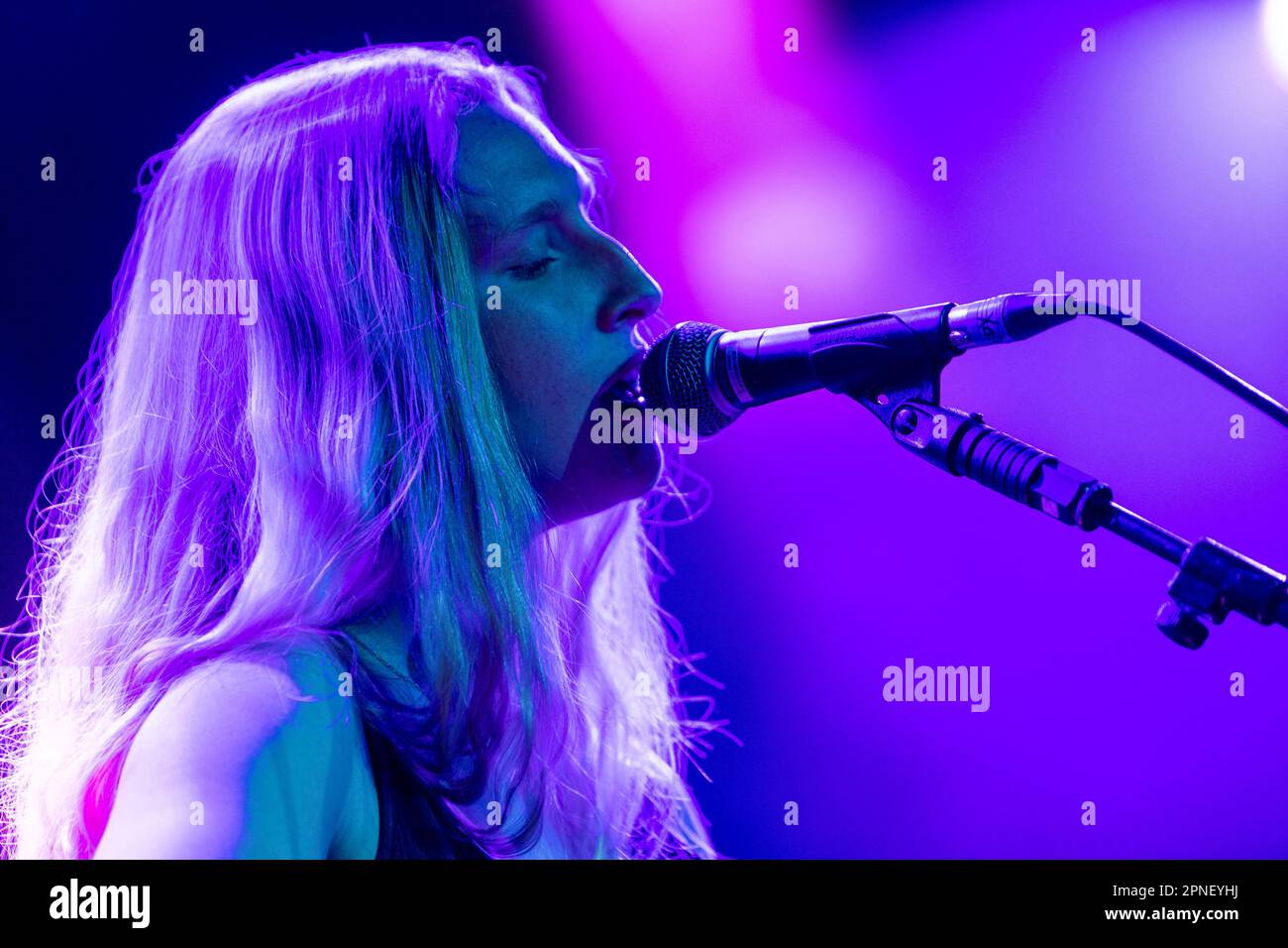 Billie Marten tritt am 18 2023. April live in Alcatraz in Mailand auf Stockfoto