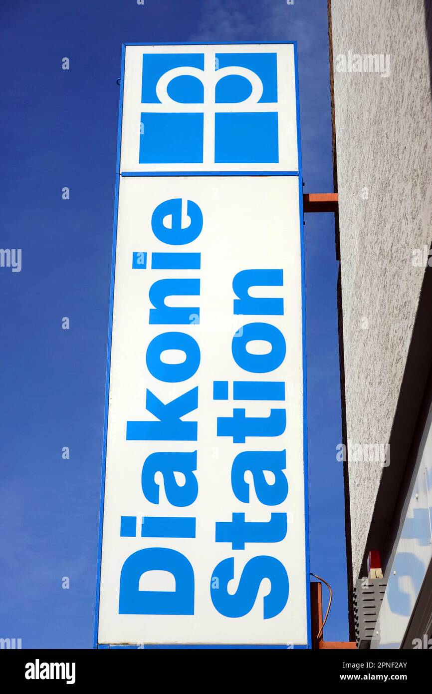 Diakonie-Sozialdiensteinrichtung, Deutschland Stockfoto