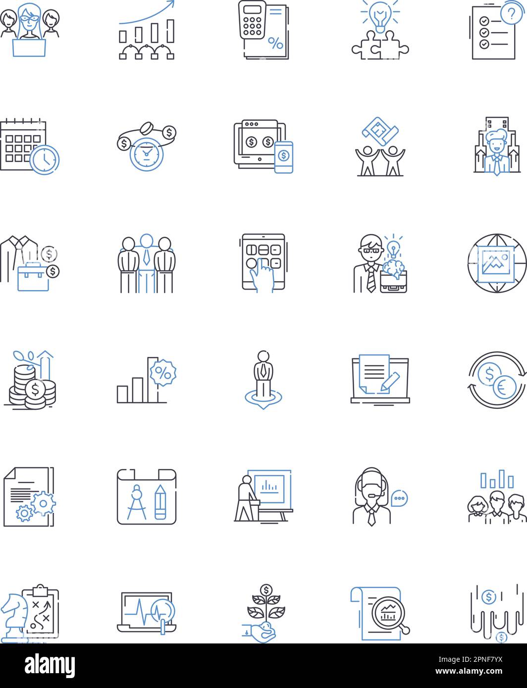 Sammlung von Liniensymbolen für kulturelle Vielfalt. Integration, Multikulturalismus, Vielfalt, Toleranz, Integration, Identität, Harmonievektor und linear Stock Vektor