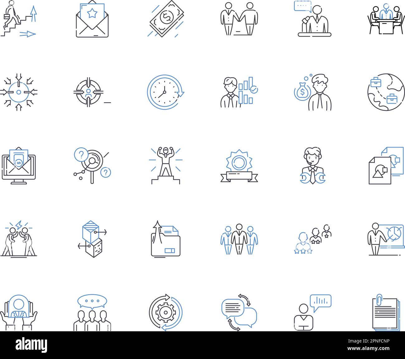 Minimaler praktikabler Symbolsatz der Produktlinie. Prototyp, schlank, Iteration, MVP, Validierung, Agilität, Testvektor und lineare Darstellung. Starten Stock Vektor