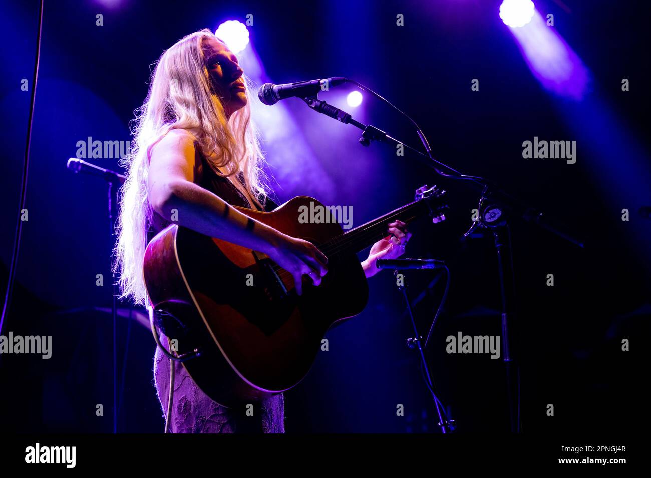 Mailand, Italien. 18. April 2023. Billie Marten tritt am 18 2023. April live in Alcatraz in Mailand auf (Foto: Mairo Cinquetti/NurPhoto). Kredit: NurPhoto SRL/Alamy Live News Stockfoto