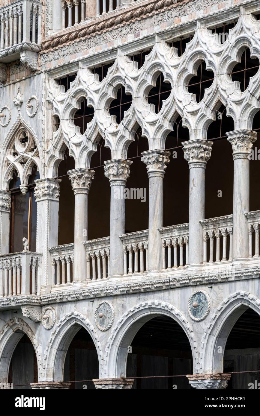 Ca d'Oro Palast (Palazzo Santa Sofia), Canale Grande, Venedig, Veneto, Italien Stockfoto