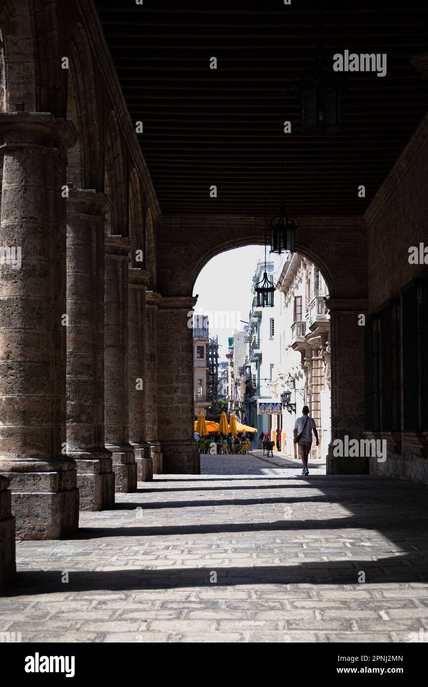 Straßen von Havanna Stockfoto