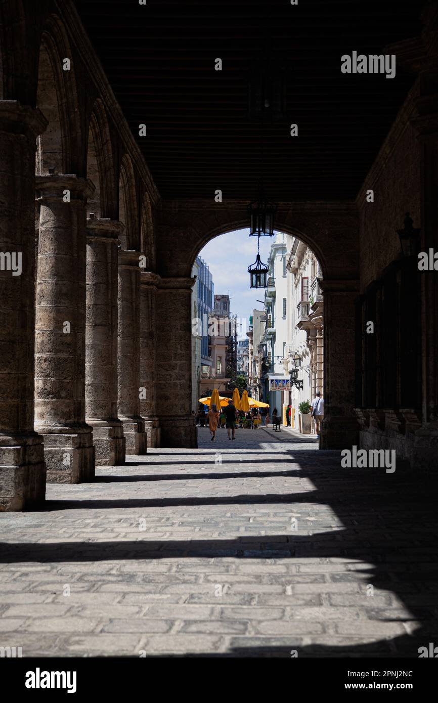 Straßen von Havanna Stockfoto