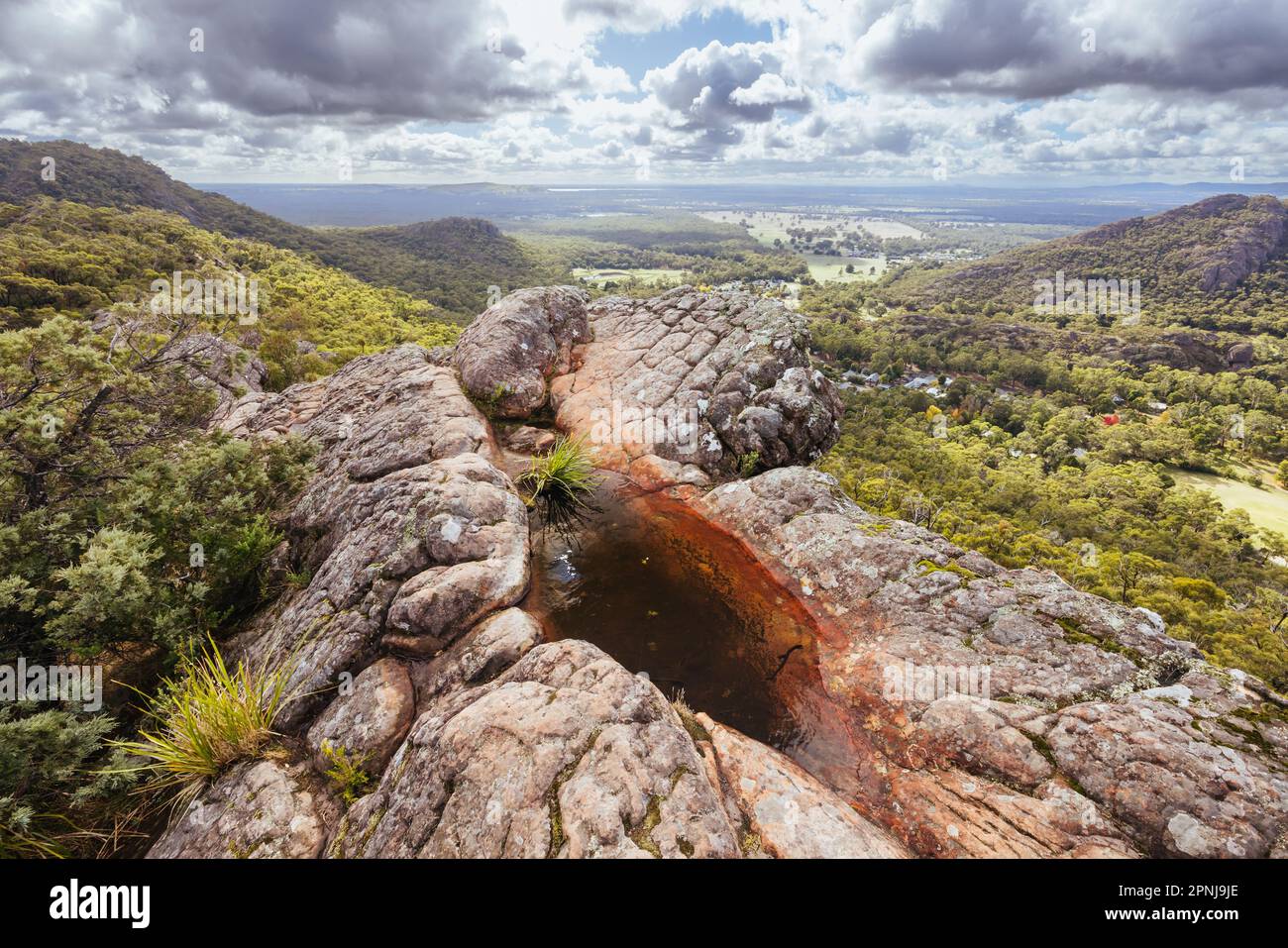 Chatauqua Peak Trail Grampians Australien Stockfoto