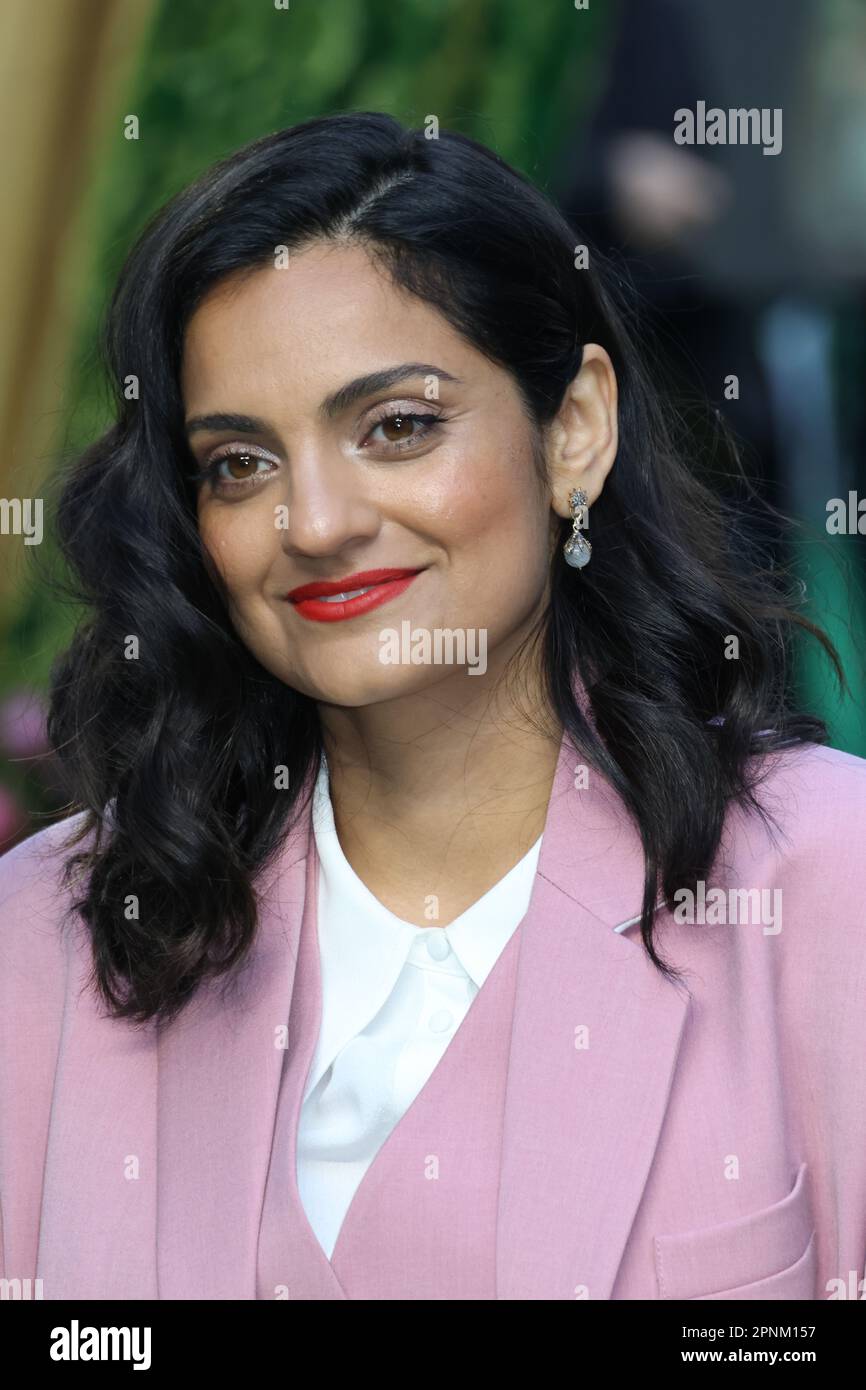 Nida Manzoor, Polite Society – Special Screening, Curzon Mayfair, London, Vereinigtes Königreich, 19. April 2023, Foto: Richard Goldschmidt Stockfoto