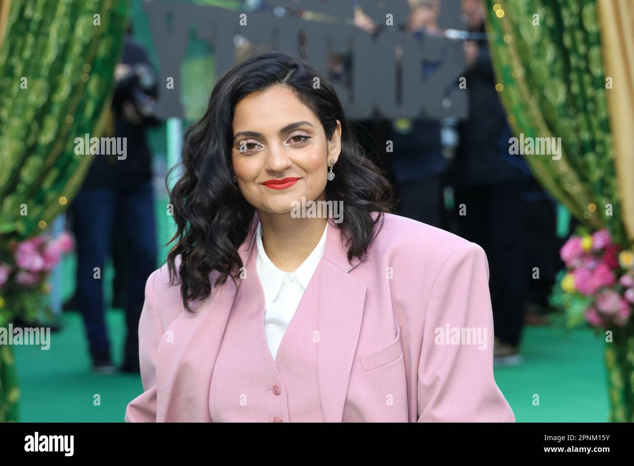 Nida Manzoor, Polite Society – Special Screening, Curzon Mayfair, London, Vereinigtes Königreich, 19. April 2023, Foto: Richard Goldschmidt Stockfoto