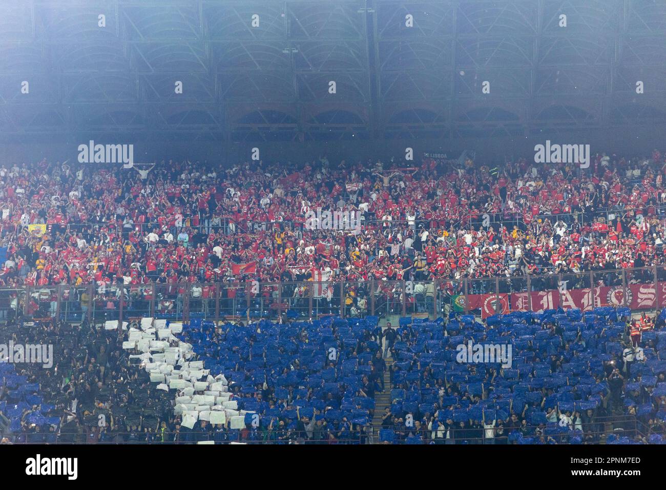 Mailand, Italien - 19 2023. april Viertelfinale Champions League - Inter-Benfica - Kredit: Kines Milano/Alamy Live News Stockfoto