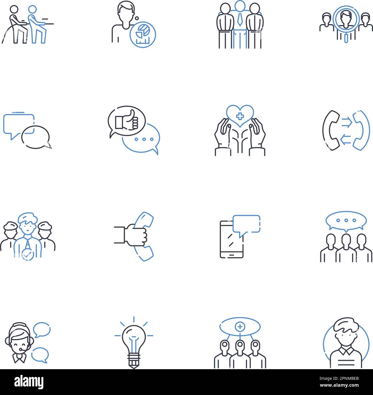 Symbolsammlung für Cyber-Aid-Linien. Sicherheit, Hacking, Phishing, Cyber-Angriffe, Passwörter, Verschlüsselung, Vektor der Cyberkriminalität und lineare Illustration Stock Vektor