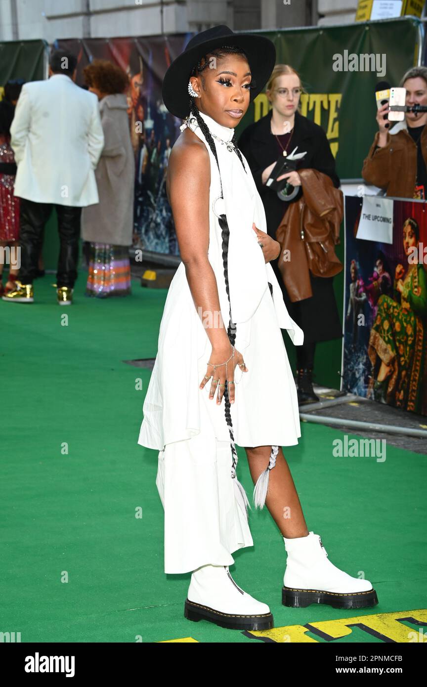 Seraphina ist bei der Special Screening of Polite Society, Curzon Mayfair, London, Großbritannien, eingeloggt. Foto aufgenommen am 19. April 2023. Kredit: Siehe Li/Picture Capital/Alamy Live News Stockfoto