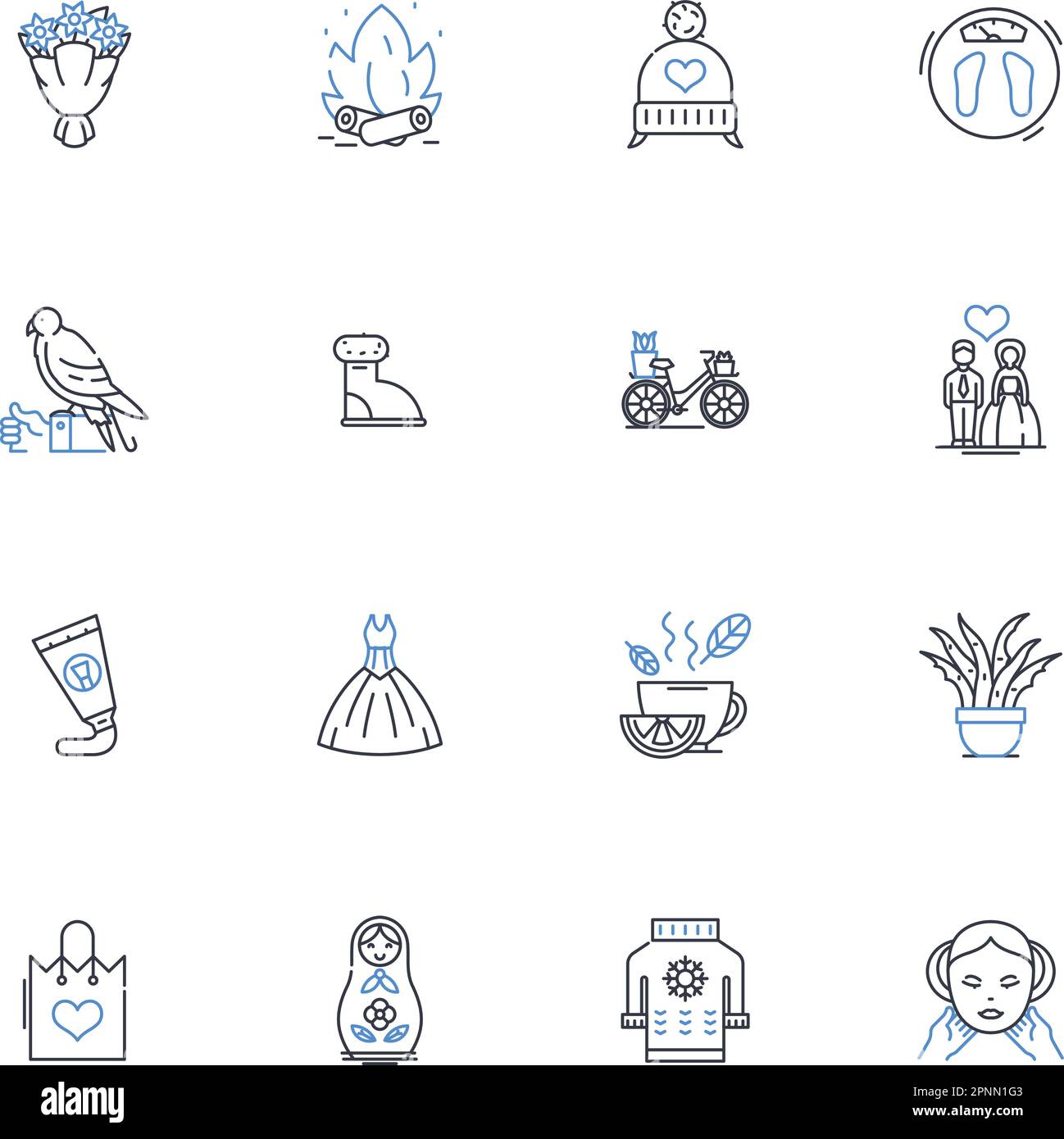 Beeindruckende Line Icons Kollektion. Atemberaubend, faszinierend, auffällig, auffällig, spektakulär, Beeindruckende Vektor- und lineare Darstellung Stock Vektor