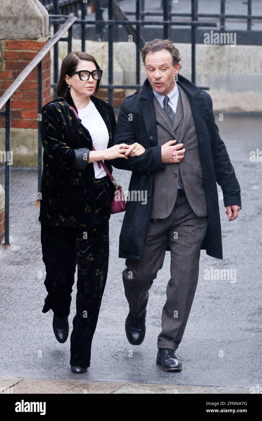 Sadie Frost kommt heute Morgen vor den königlichen Gerichten an. Aufnahme am 29. März 2023. © Belinda Jiao jiao.bilin@gmail.com 07598931257 htt Stockfoto