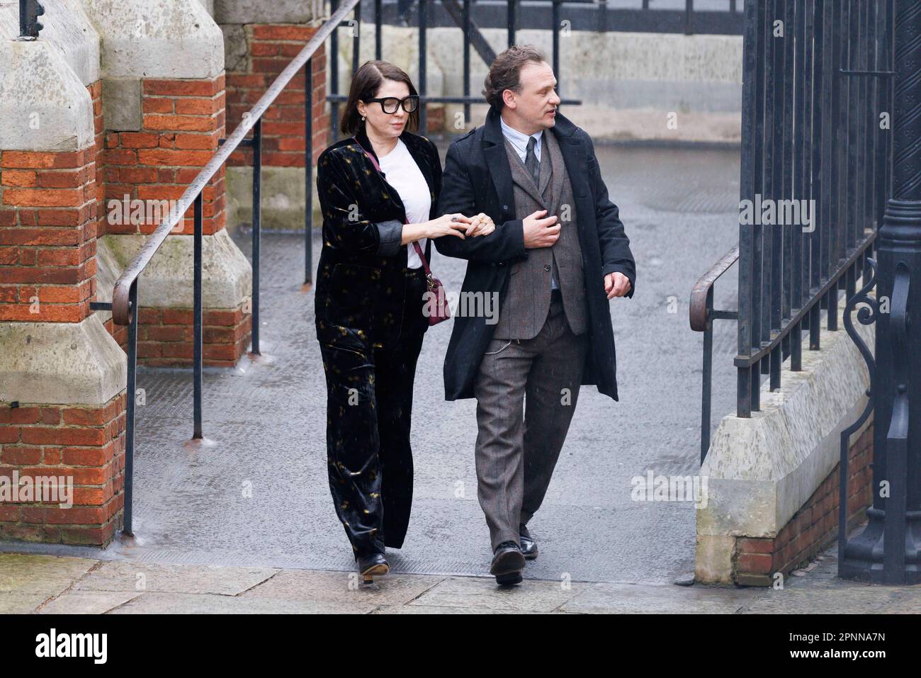 Sadie Frost kommt heute Morgen vor den königlichen Gerichten an. Aufnahme am 29. März 2023. © Belinda Jiao jiao.bilin@gmail.com 07598931257 htt Stockfoto
