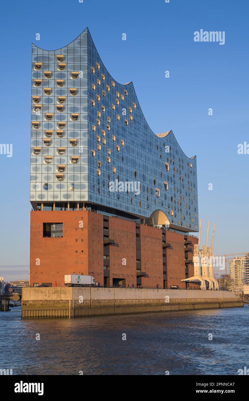 Elbphilharmonie, Hafencity, Hamburg, Deutschland Stockfoto