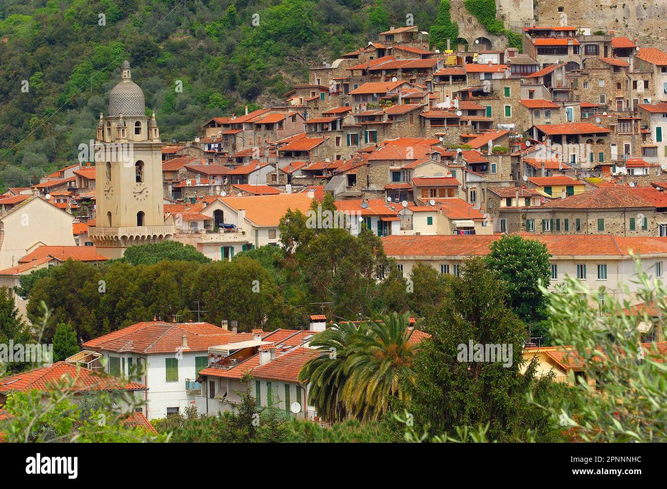 Dolceacqua, Ligurien, italienische Riviera, Provinz Imperia, Italien Stockfoto