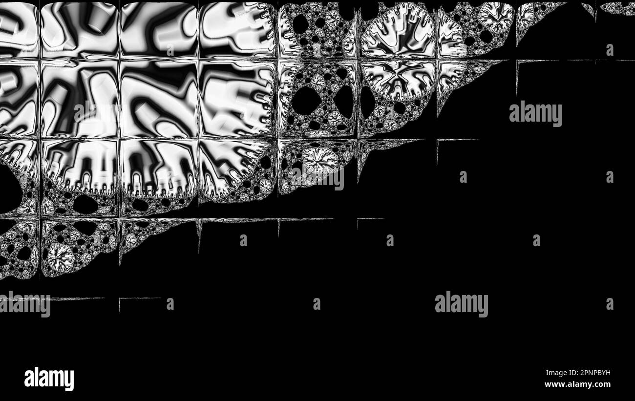 Infinite Mandelbrot Fractal Zoom Farbenfrohe Kunst Rendern Abstrakte Mathematische Kunst Stockfoto