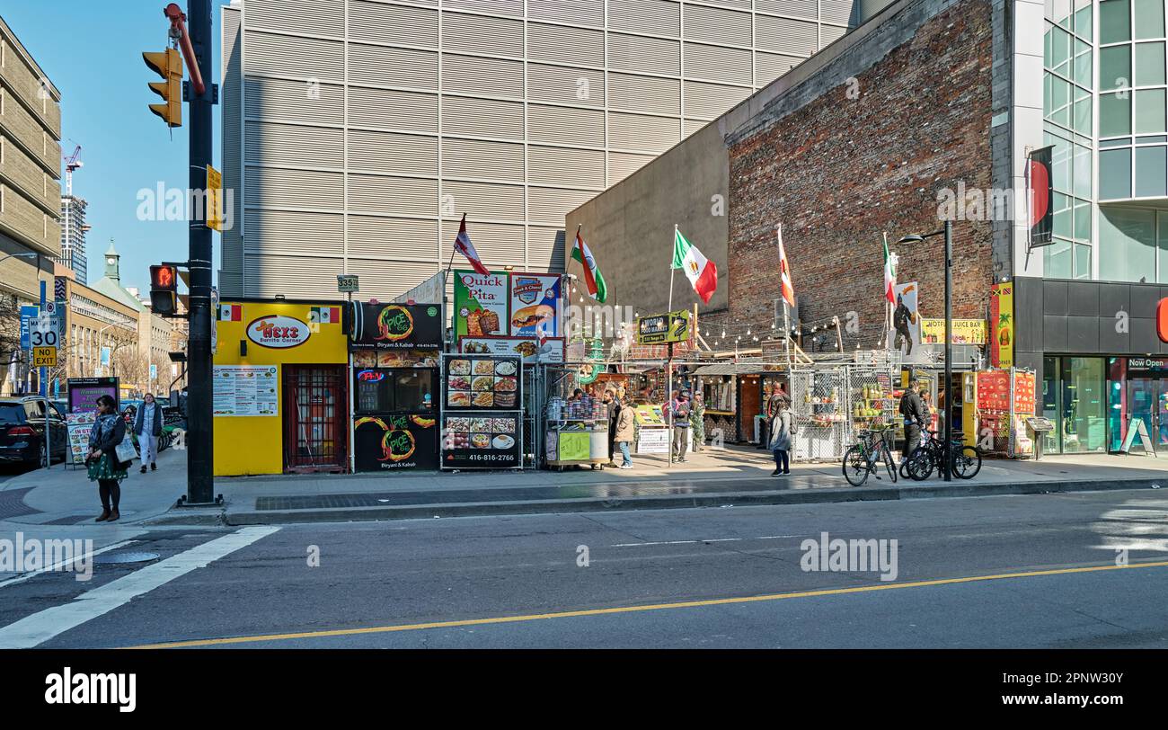 Yonge Street Toronto Stockfoto