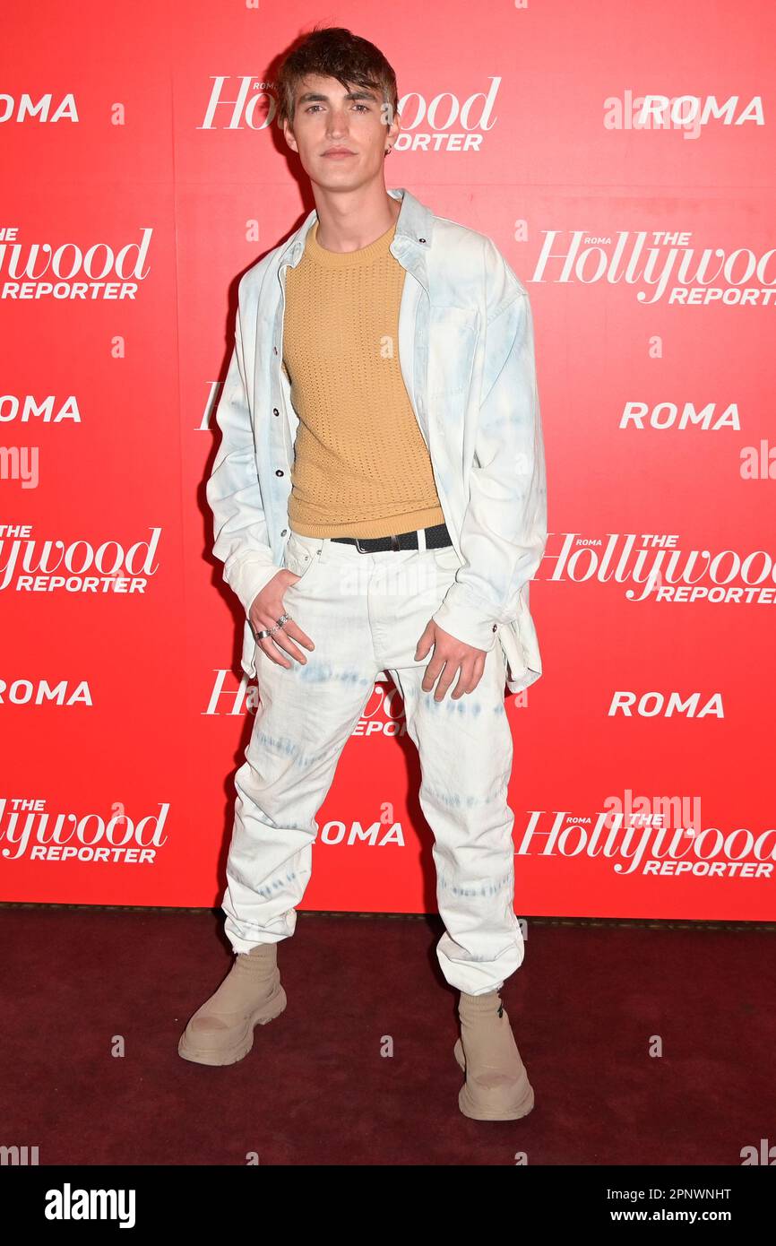 Rom, Italien. 20. April 2023. Rocco Fasano nimmt an der Fotogelegenheit des Hollywood-Reporters Rome im Palazzo Brancaccio Credit Teil: SOPA Images Limited/Alamy Live News Stockfoto