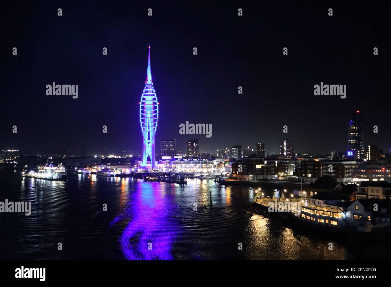 Spinnaker Tower Stockfoto