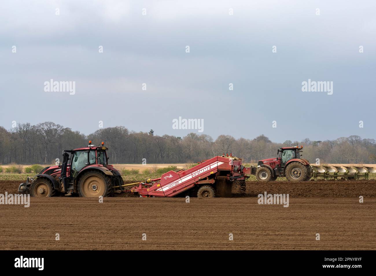 Grimme CW150 Zielperson Stockfoto