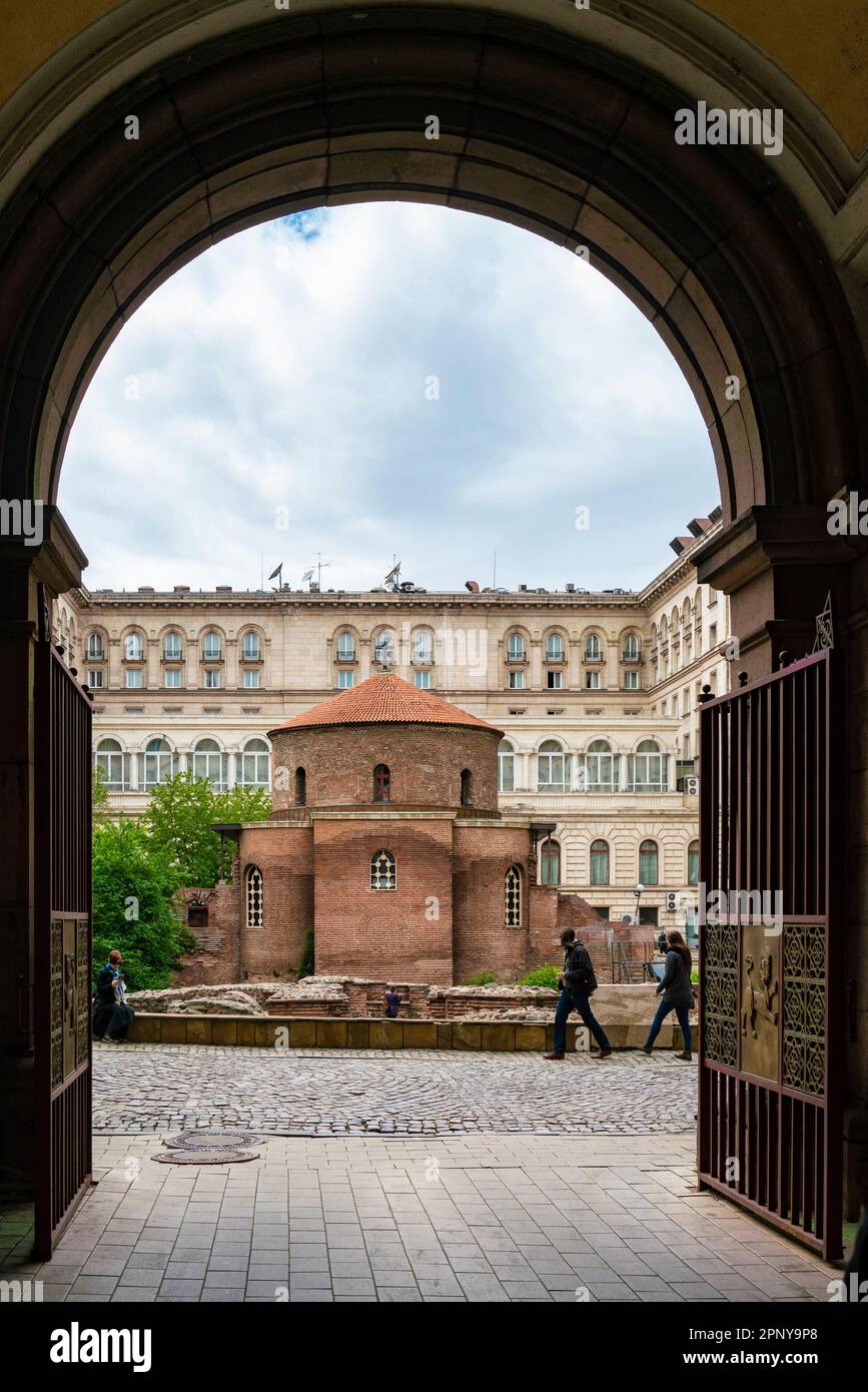 st. george Rotunda Kirche in Sofia, Bulgarien Stockfoto