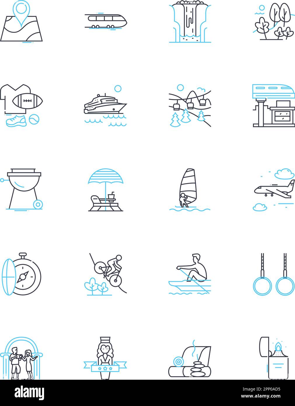 Lineare Symbole für Unterhaltungssektor eingestellt. Musik, Filme, Fernsehen, Gaming, Comedy, Theater, Performance Liniensymbole und Konzeptschilder. Berühmtheiten, Art Stock Vektor