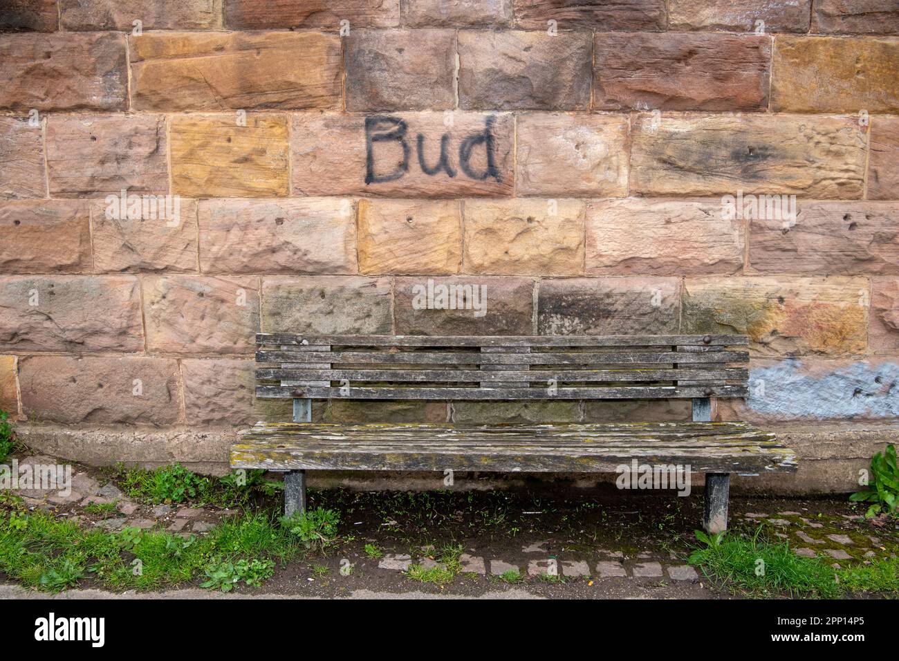 Urbaner Stuhl Stockfoto