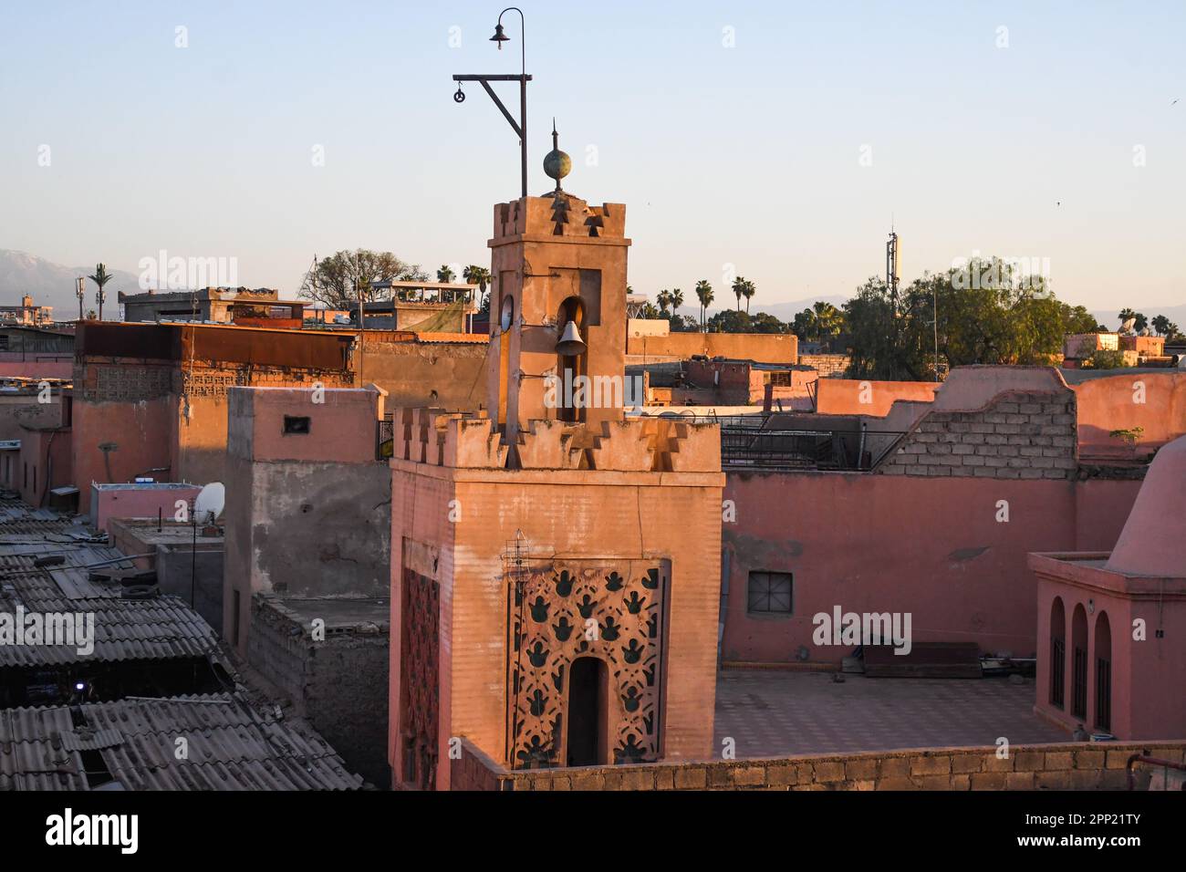 Medina Dachterrasse Stockfoto