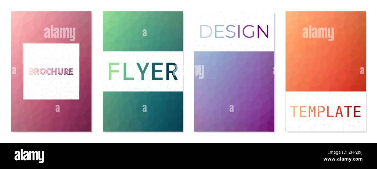 Flyer-Vorlage, Broschürenhintergrund. Kann als Cover, Banner, Flyer, Poster, Visitenkarte, Broschüre. Stock Vektor