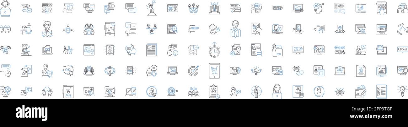 Symbolsammlung für Finanzkompetenz. Sparen, Investitionen, Budgetierung, Kredit, Schulden, Zinsen, Rentenvektor und lineare Darstellung. Ersparnisse Stock Vektor Symbolsammlung für Finanzkompetenz. Sparen, Investitionen, Budgetierung, Kredit, Schulden, Zinsen, Rentenvektor und lineare Darstellung. Ersparnisse Stock Vektor