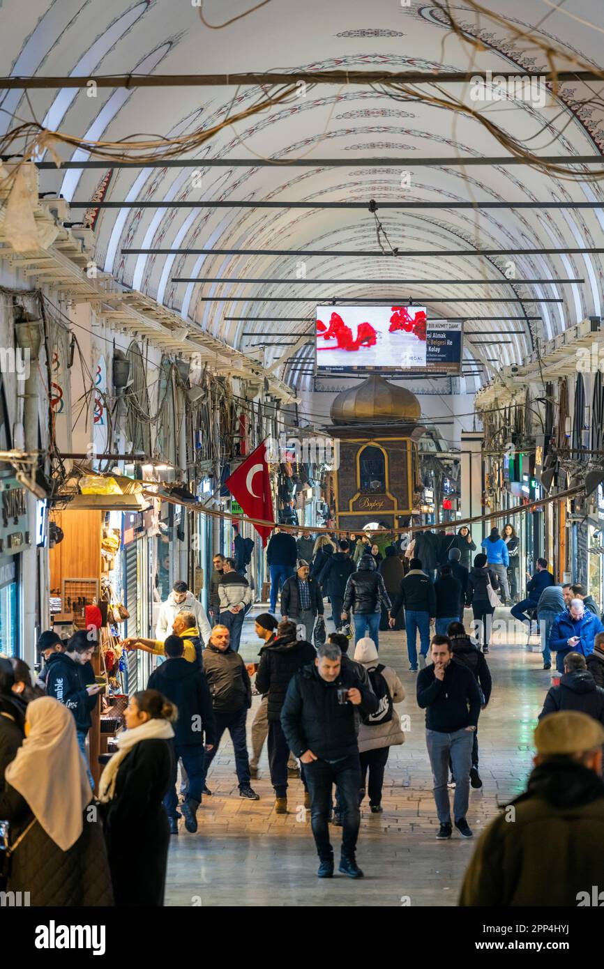 Basar, Istanbul, Türkei Stockfoto