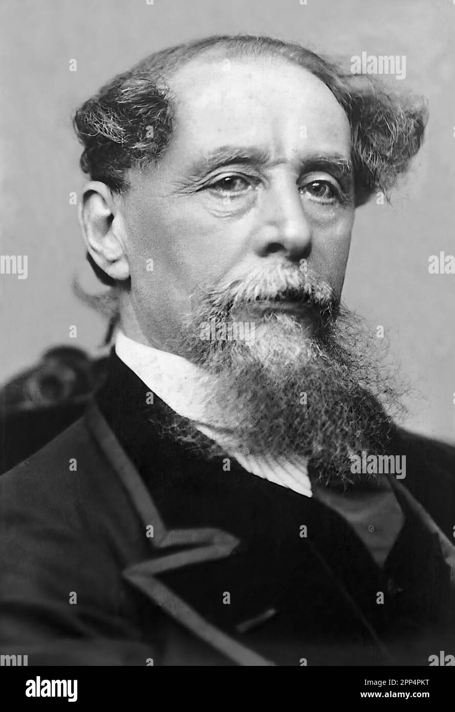 Charles Dickens (1812-1870). Etwa 1867 und 1868 Stockfoto