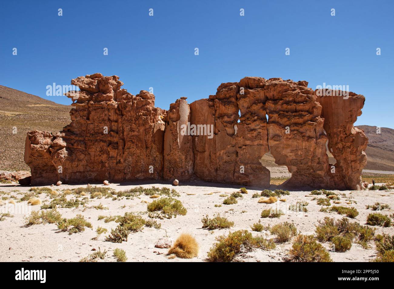 Felsformationen in Ciudad de la Rocas, Bezirk Potosí, Bolivien Stockfoto