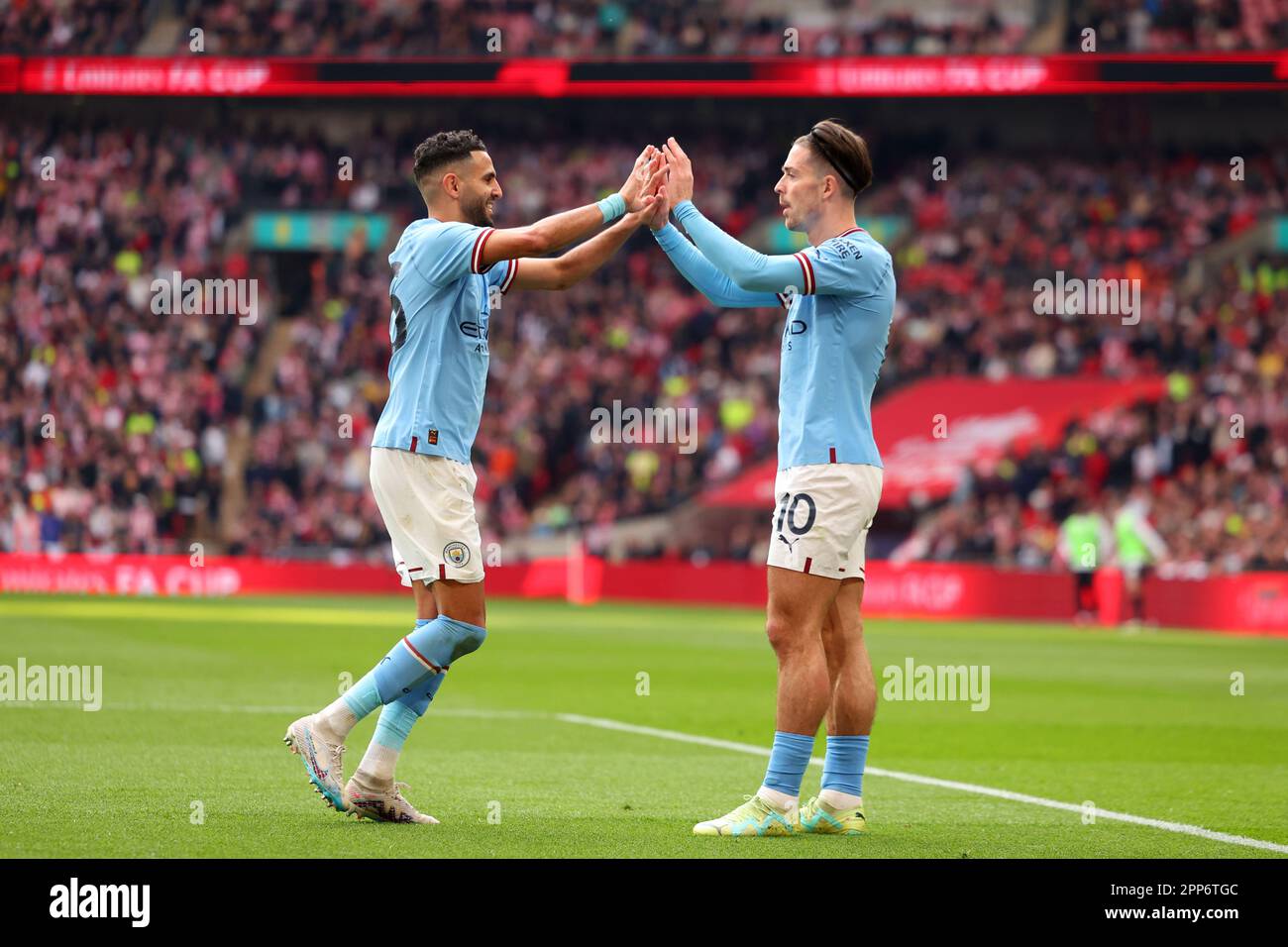 Wembley Stadium, London, Großbritannien. 22. April 2023. FA Cup ...
