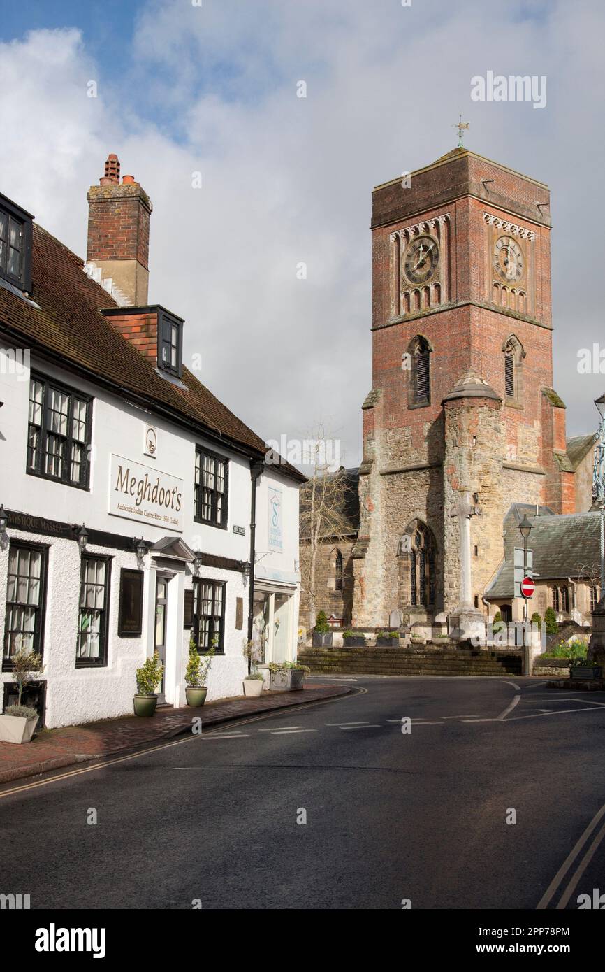 Pfarrkirche der Jungfrau Maria, Petworth, West Sussex Stockfoto