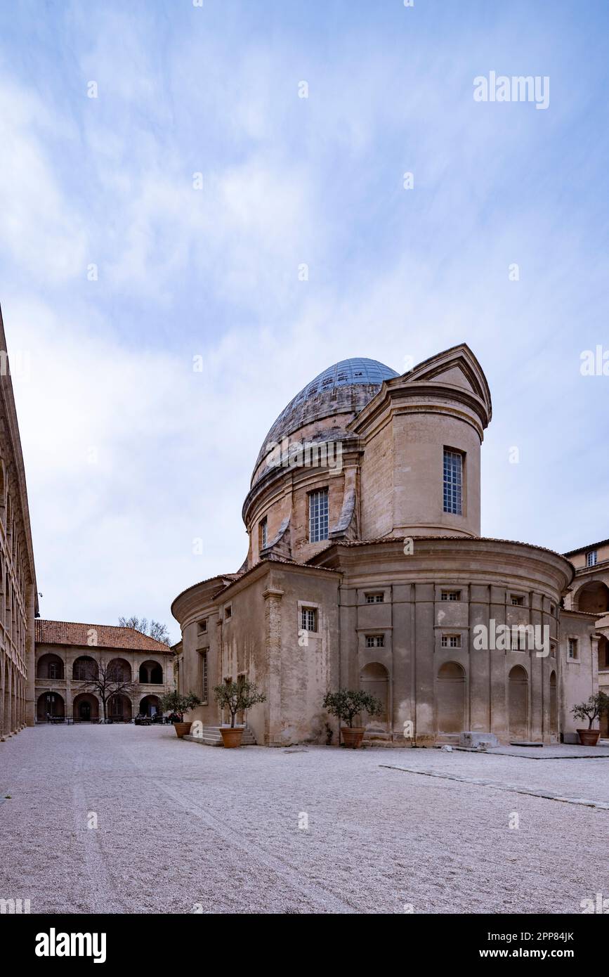 Kapelle, La Vieille Charité, ehemaliges Altenhaus, heute Museum und Kulturzentrum, Marseille, Frankreich Stockfoto