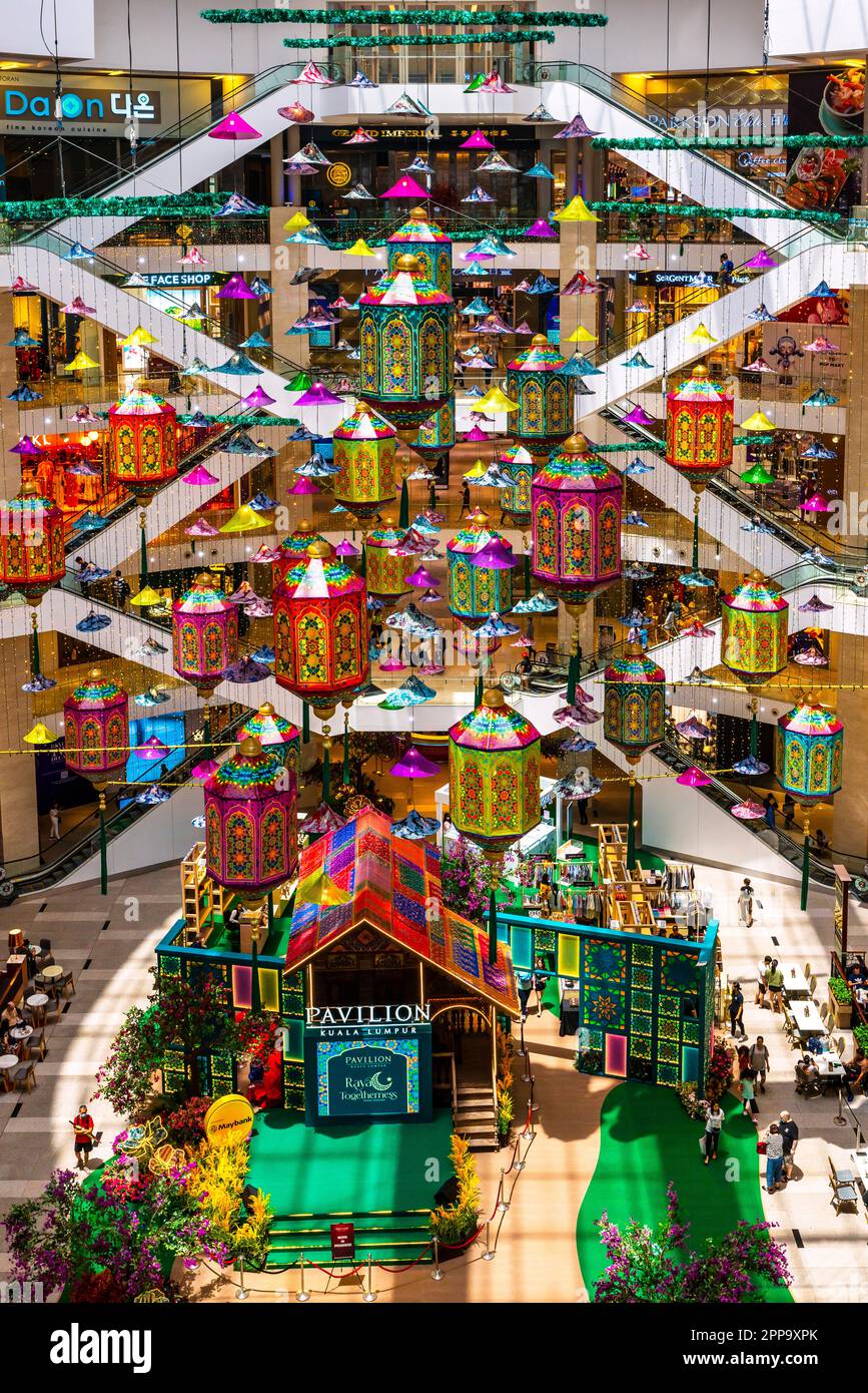 Im Pavillon, dem berühmten Einkaufszentrum, Kuala Lumpur, Malaysia. Stockfoto