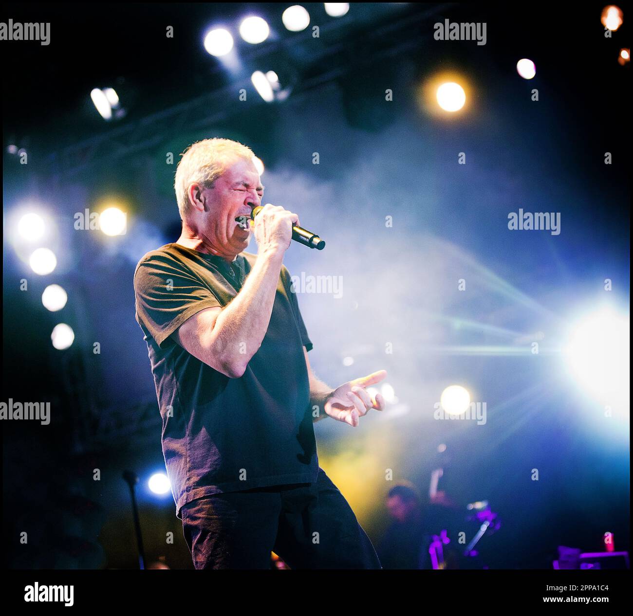 Deep Purple - Ian Gillan - im Konzert in Het Gelredome - Niederlande vvbvanbree fotografie Stockfoto