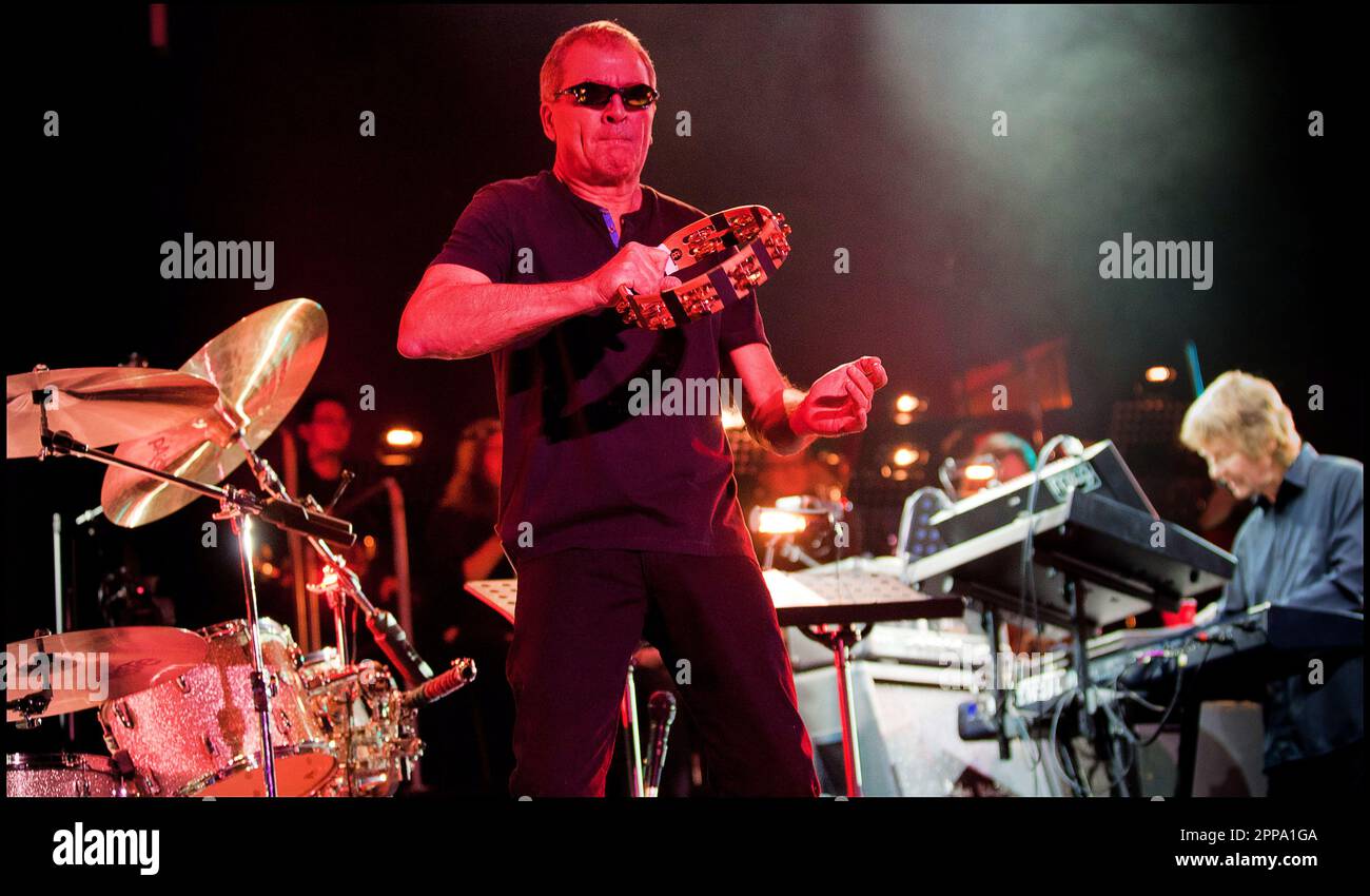 Ian Gillan- Deep Purple -in Konzert in Het Gelredome- Arnhem Niederlande vvbvanbree fotografie Stockfoto