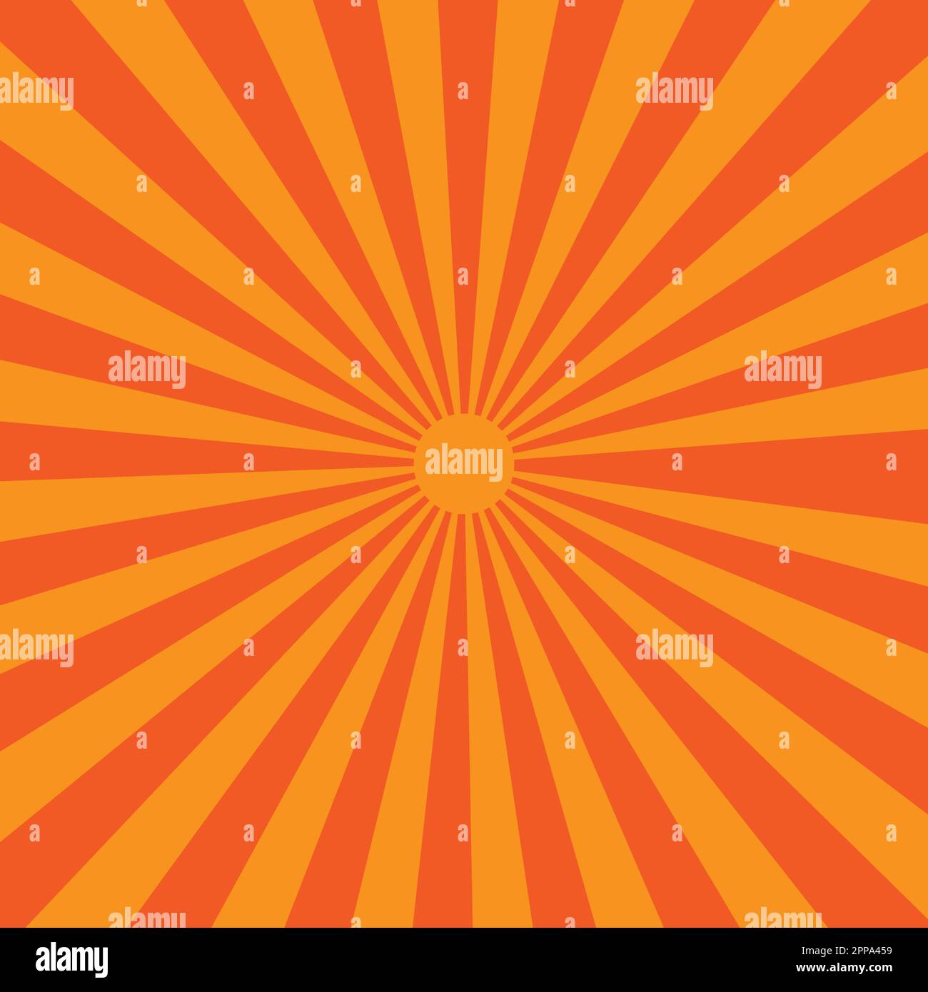 Rotes orangefarbenes Hintergrundbild mit Sonnenbestrahlung. Sie können dies in jedem Konstruktionsprojekt verwenden. Rot-orangefarbener Sonnenschein erzeugt einen fröhlichen Hintergrund, der Energie repräsentiert Stockfoto