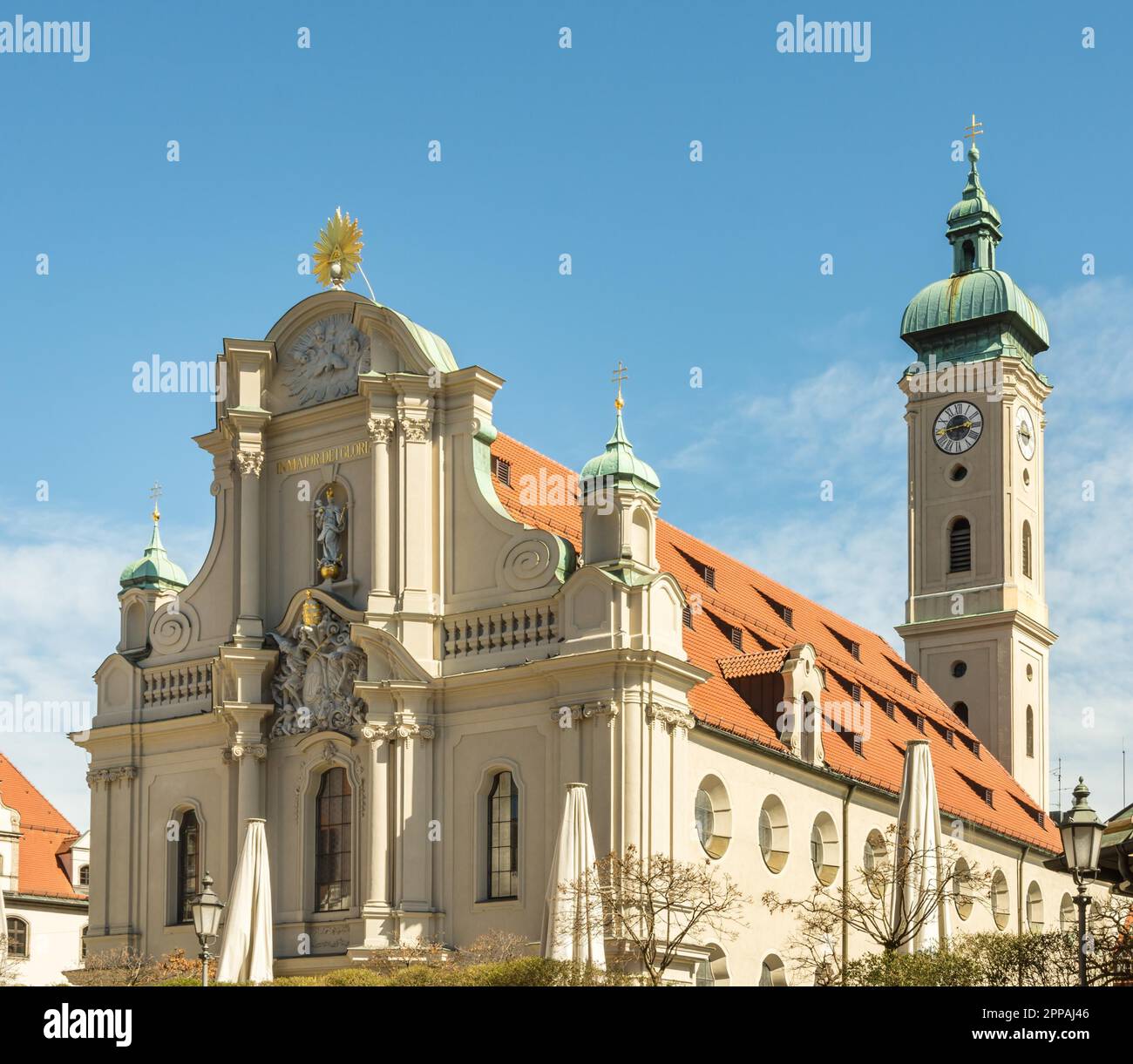 Heilige Geisteskirche in München (Bayern) Deutschland Stockfoto