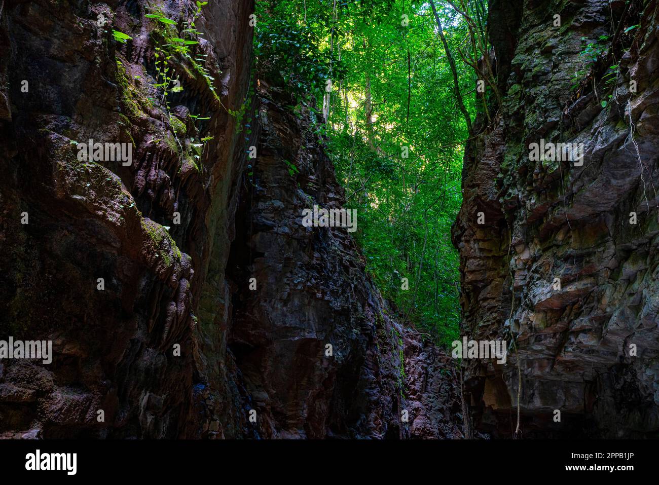 Qing Xin Ling Freizeit- Und Kulturdorf, Ipoh, Malaysia. Stockfoto