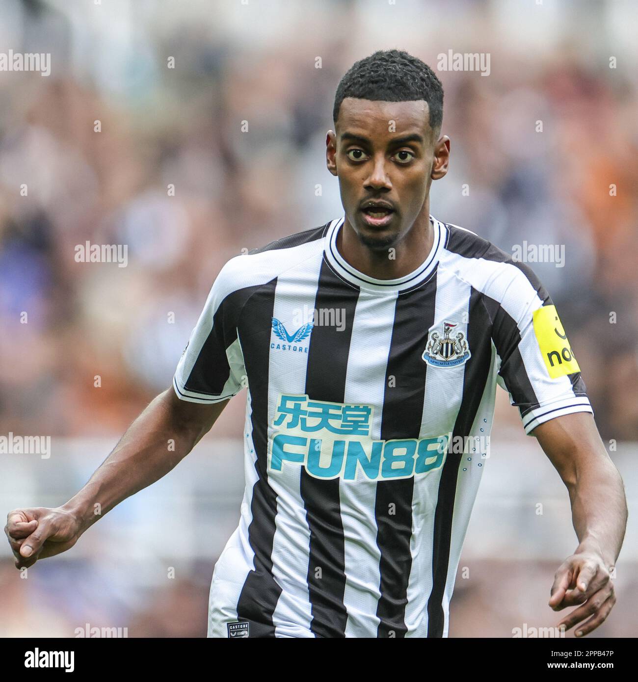 Alexander Isak 14 von Newcastle United während des Premier League